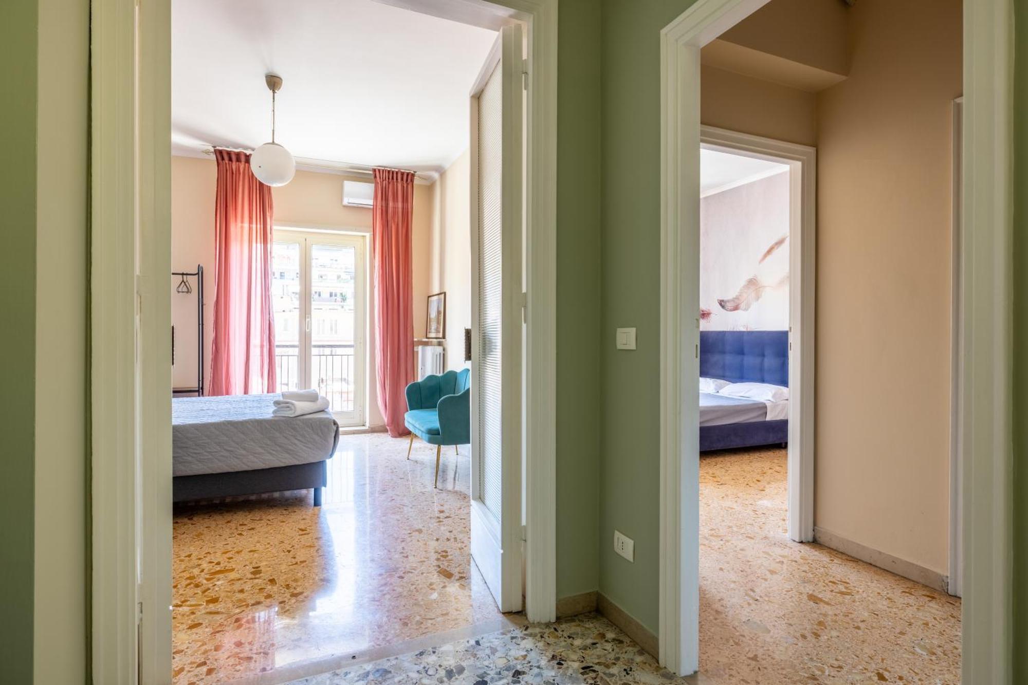 Apartmán Casa Preziosa In Metro Piramide Řím Exteriér fotografie